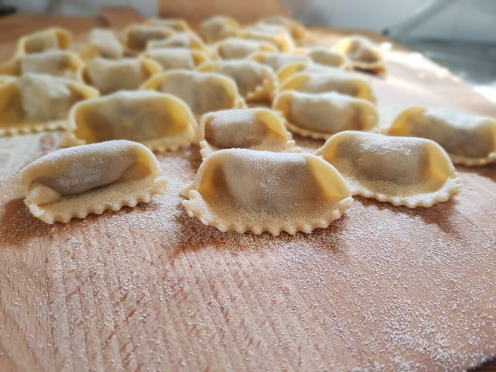Hand-stretched Neapolitan pizza, fresh out of the oven